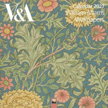VA William Morris Wallpapers Wall Calendar 2027 Art Calendar Other Boo