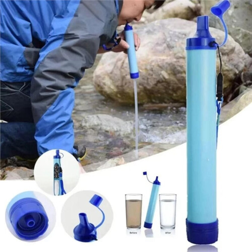 Water Filter Straw Outdoor Camping Water Filter Survival Direct Drinking Drinking Filtering 1