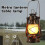Portable Camping Lamp USB Rechargeable Hanging Tent Lantern Without Remote Control Dynamic Flame Light Battery Powered B 3