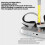 For PS5 VR2 Controller Charging Base with Led Light for PSVR2 Handle Charging Base Headphone Storage Rack 5