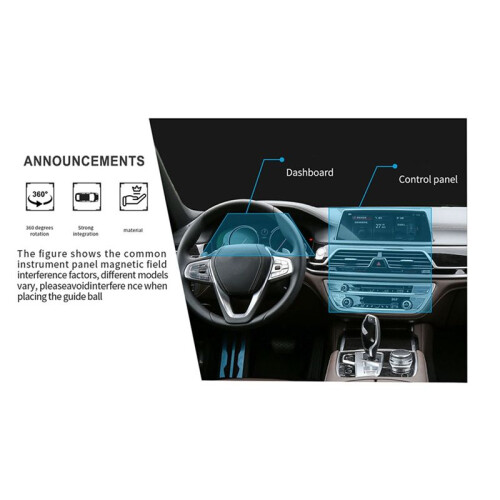 Shape Compass for Car Compass for Rearview Mirror Professional Compass for Car No Liquid Leaking  Compass 1