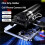 Selfie Stick Tripod Stand for Phone ,6-Section Adjustable Height Extension,10 Meter Remote One Click Control 7