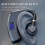 V9 Digital Display Headset Headphone Handsfrees Wireless Ear Hook Earphone Noise Reductions and Sweat Proof 7