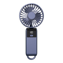 (Sea Blue-12, AS) CXINLky Babybrei-Kühlventilator, 3-in-1 (Hand/Clip/Tisch), USB, leise, für Kinder