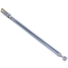 20X Replacement 49cm 19.3inch 6 Sections Telescopic Antenna Aerial for Radio TV