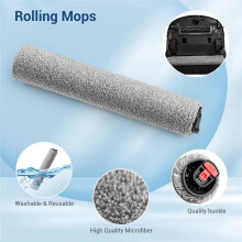 For Omni S1 Pro/ S1 Replacement Accessory Kit for S1 Pro Omni, S1 Robot Vacuums Parts, 1 Rolling Mops