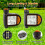 30M 1/4" Garden  Timer Irrigation Set IPX5 Waterproof LCD Automatic Watering Controller 8