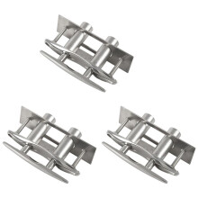 3Pc Marine 316 Stainless Steel Boat Pull Flush Mount Lift Cleat Bolts Yacht Boats Accessories 5 Inch