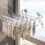 Suction Cup Sock Rack, Concealed Multifunctional Folding Drying Rack, 20 Clips, No Punching Storage Artifact. 6