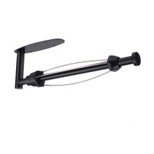 Elegante Küchenrollenhalter aus Edelstahl mit Dämpfung - YS1 Black