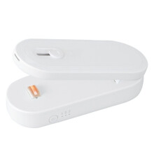 Scelleuse de Sacs avec Cutter et Aimant, Scelleuse de Sacs Rechargeable 1800 MAh, Scelleuse Thermique Portable pour Emballages Plastiques de