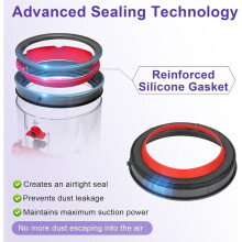 Upgraded V11 V15 Vacuum Filter & Dust Bin Canister Replacement Parts for V11 V15 SV14 SV15 SV22 Vacuum Cleaner