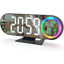 Digital Alarm Clocks, Loud Alarm Clock for Heavy Sleepers Adults Teens Kids Seniors,for Bedside, Desk, Bedrooms