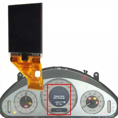 Car Gauge Cluster LCD Display Instrument Pixel for   E-Class E320 E350 E500 E55 E63 W209 W211 W219 New 2