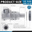 1/2"ID Valved Bulkhead Hose Barb,3/8"High-Flow Quick Disconnect Coupling, Panel Mount Fluid Fitting,Leak-Free &Tool-Free 6