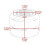 ATV Motorcycle Aluminium Process Anodized Rear Locking Axle Nut for  Banshee Blaster BREEZE GRIZZLY B 8