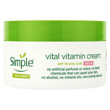 Simple Kind To Skin Day Cream SPF15 Vital Vitamin Face Moisturiser