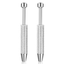 2-Teiliges Piercingkugel-Greifwerkzeug, Schmuckapplikator Aus Aluminiumlegierung mit Rutschfestem 4-Krallen-Design