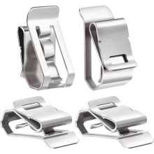 100 Pcs Stainless Steel Cable Clips S Clip Metal Trailer Wire Clip Electrical Cord Management Solar Panel Wire Clip