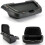 For   2011-2017 Phone Holder Car Double-Layer Storage Box 360-Degree Adjustable Phone Stand Base 6
