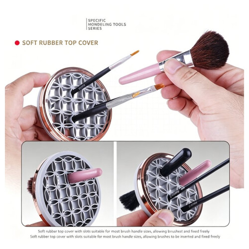 Paint Brush Cleaning Machine Miniature Painting Brush Cleaner for Model Making Modeling Hobby DIY Tools 1