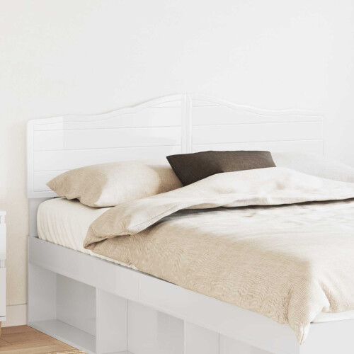 VidaXL vidaXL Headboard Gloss White Engineered wood