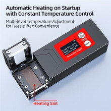 U10 Fiber Optic Heat Stripper with LED Display Heated Fiber Thermal Stripper Pliers Ribbon Fiber Hot Stripper 1-48 Fiber
