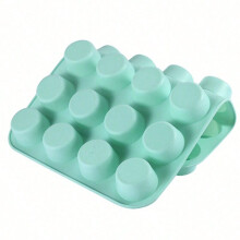 Cookie Mold, Cake Mold, Ice Cream Candy Silicone Mold, Cake Tray 24 Cups - Non Stick Cake for Baking, Baking Mold