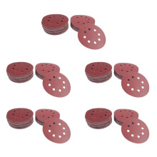 300PCS 5 Inch Sanding Discs Sandpaper Assorted 60 80 120 180 240 320 Grits for Power Random Track Sanders