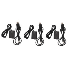 3X Np-Fw50 Dummy Battery W/ Power Bank (5V 2A) USB Adapter for A7R, A7, A7S, A7S Ii, A5000, A5100, Dsc-Rx10 Ii