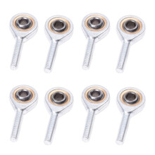 8 Piece 6mm Fisheye SA6T/ K Threaded Lager Rod End Spherical Bearings