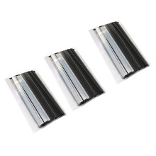 300 Peel and Stick Tin Ties, Wire Bendable, Coffee Bag Ties Sealing Bead of Baked Food Bag 5.5 Inch-Black