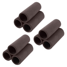 9 Pcs Brown Ceramic Shelters - Shrimp , Breeding Tube, Hiding Cave