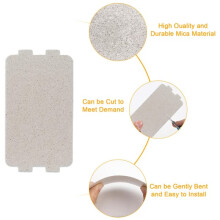 6 Pcs Microwave Mica Plate Microwave Waveguide Shield, Universal Mica Waveguide Shield Repair Part for Kitchen Microwave or Other