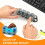 Mechanical Keychain Auditory Keyboard Fidget Led Keyboard Button Dynamic Keyboard Clicker Keychain 1