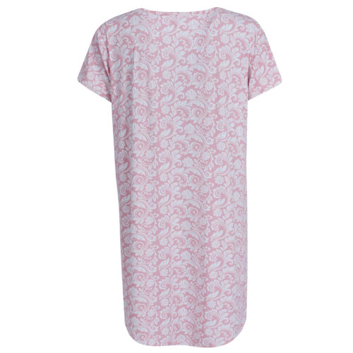 Gabriella Women's Patterned Short Sleeve Sleep Gown 2