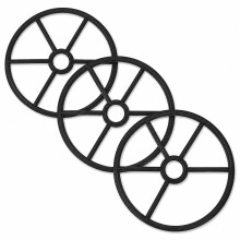 Junta de asiento de válvula compatible con Hayward SPX0715D para válvulas de varios puertos 2" SP715 & SP716 (3-Pack)