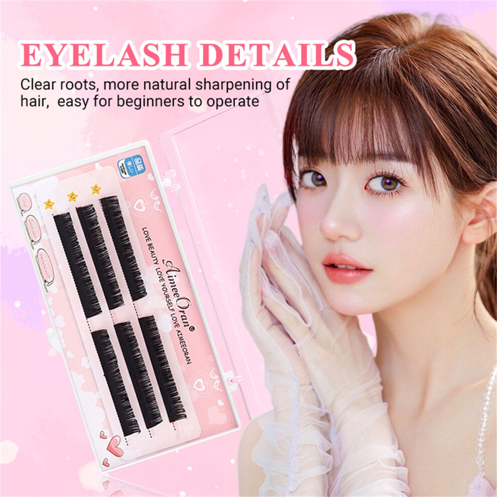 Dachuang Beauty (8Mm) Fluffy Fake Eyelashes For Cosplay & Makeup