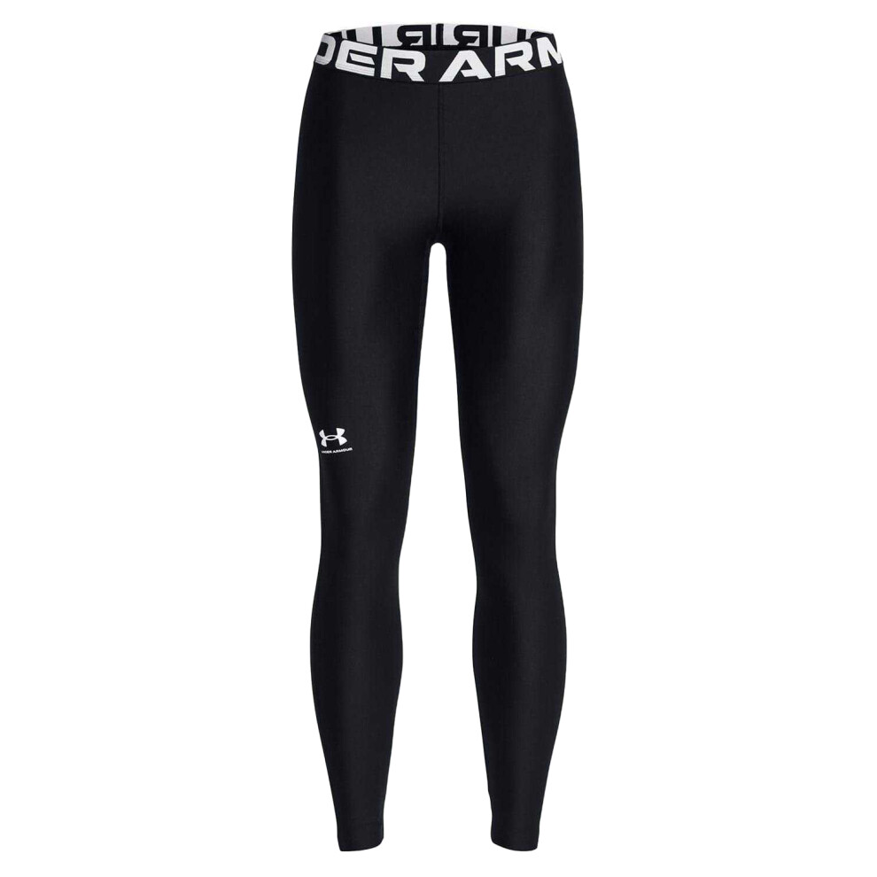 Under Armour (10 Uk, Black) Womens/Ladies Heatgear Leggings