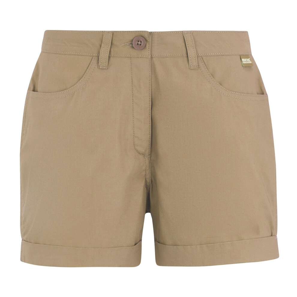 Regatta (18 Uk S, Barleycorn) Womens/Ladies Pemma Shorts