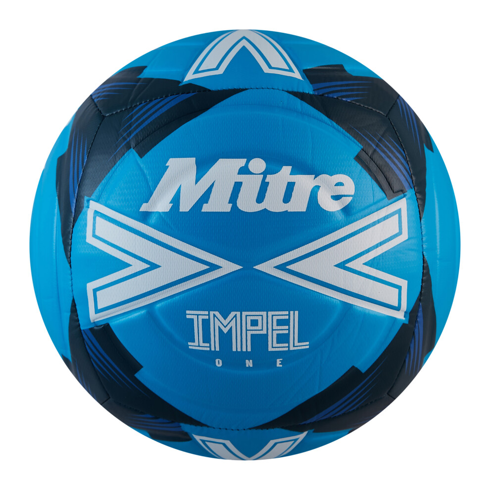 Mitre (4, Fluorescent Blue/White/Blue) Impel One 24 Football