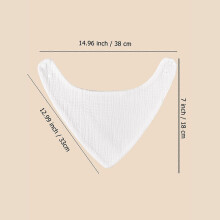 Baby Bandana Dribble Bibs Drooling Bibs Boy Girls Teething Bibs Cotton Baby Bibs for Newborn & Toddlers Soft Absorbent