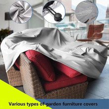 (100x100x85, Black) Cover For Garden Furniture Cover For Garden Furniture