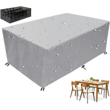 90*90*40cm Garden Furniture Cover, Waterproof Oxford Fabric Garden Furniture Cover, Anti-UV