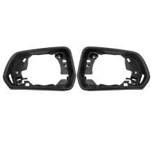 Espelho de Ré para Carro com Estrutura de Espelho Lateral Asa Tampa Refletora Adequada para Mustang VersãO Dos EUA 2015-2020