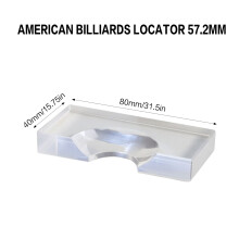 (American style 57.2MM) Precise Pool Ball Locator for Billiards
