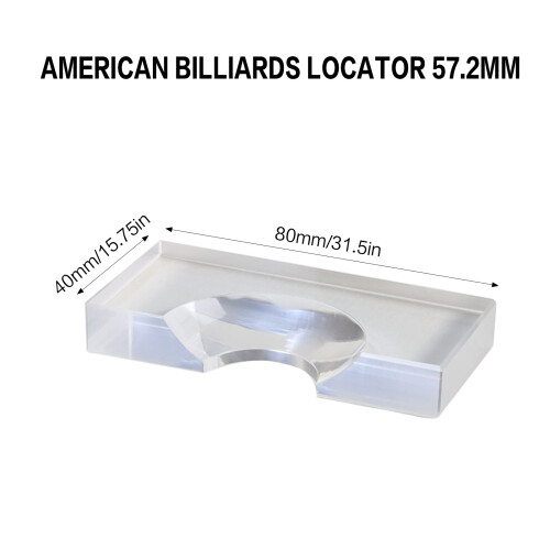 (American style 57.2MM) Precise Pool Ball Locator for Billiards