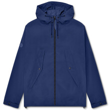 (3XL, Navy) Lambretta Mens Riley Full Zip Retro Mod Windbreaker Coat Jacket