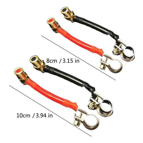 8mm Copper Core Battery Extension Cable with Multiple Vehicle Power Systems  Line length 8cm 2
