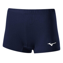 (S, Navy) Mizuno Womens/Ladies Slim Running Shorts